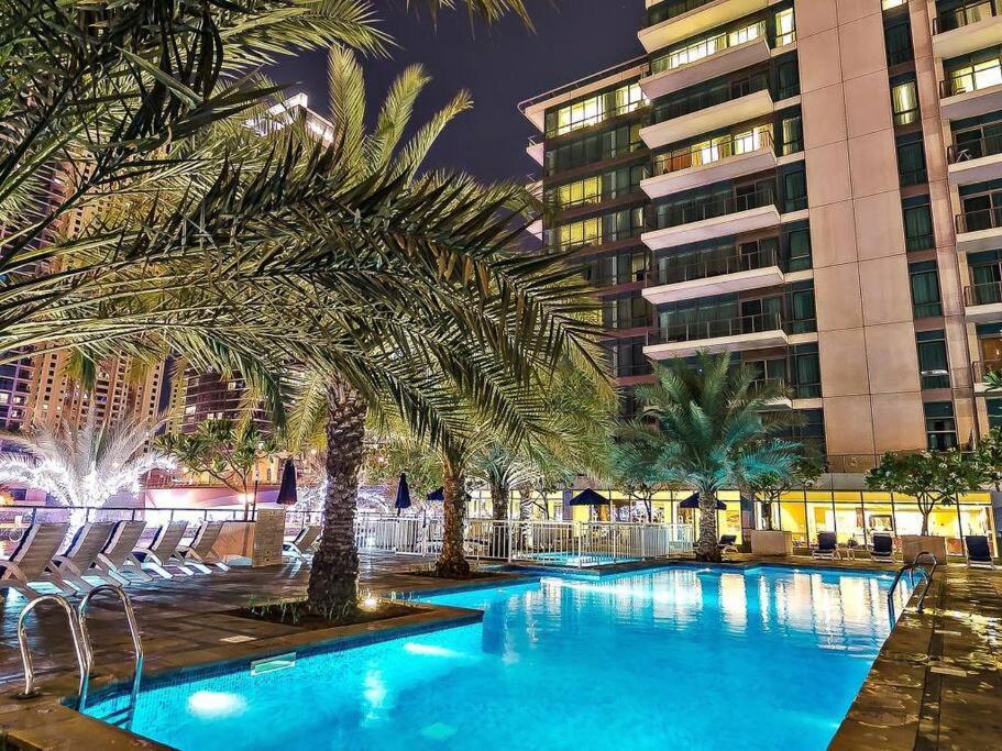 Dubai Marina 1 Bedroom Apt. Walking Distance Jbr. Kültér fotó